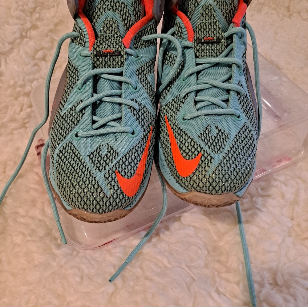 Nike Lebron James XII sneakers. Size 6Y